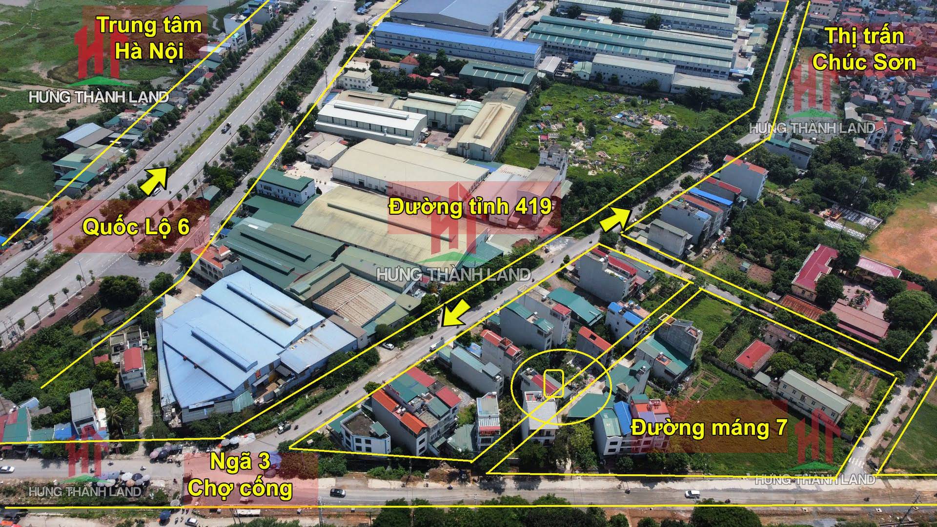 Hình ảnh Bán Đất Phân Lô Tại Ngọc Hòa Chương Mỹ Đối Diện Trường Tiểu Học Ngọc Hòa