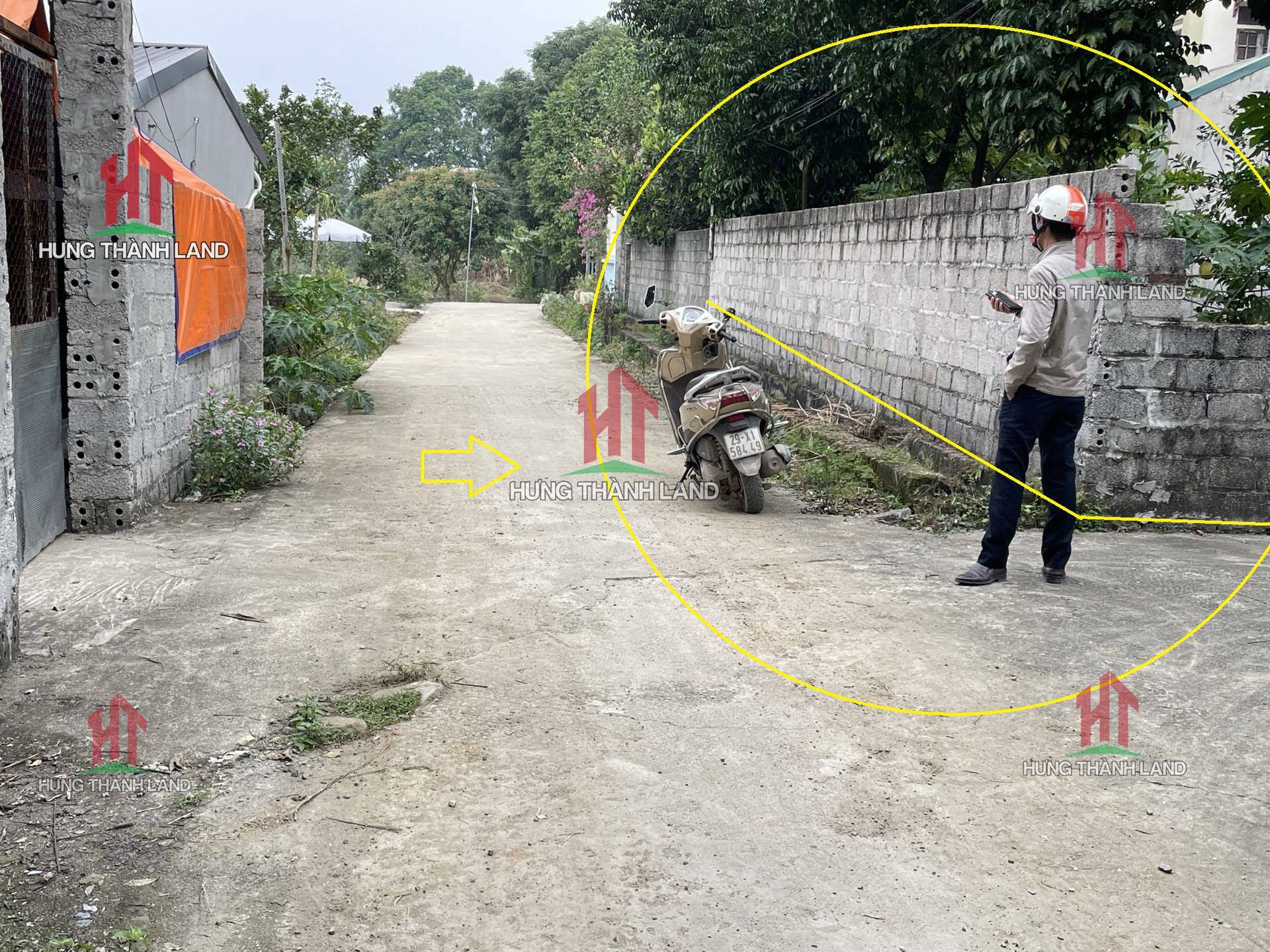 Hình ảnh Hàng hiếm lô góc 249.6m2 ở thôn Yên Kiện xã Đông Sơn đường rộng ô tô đi