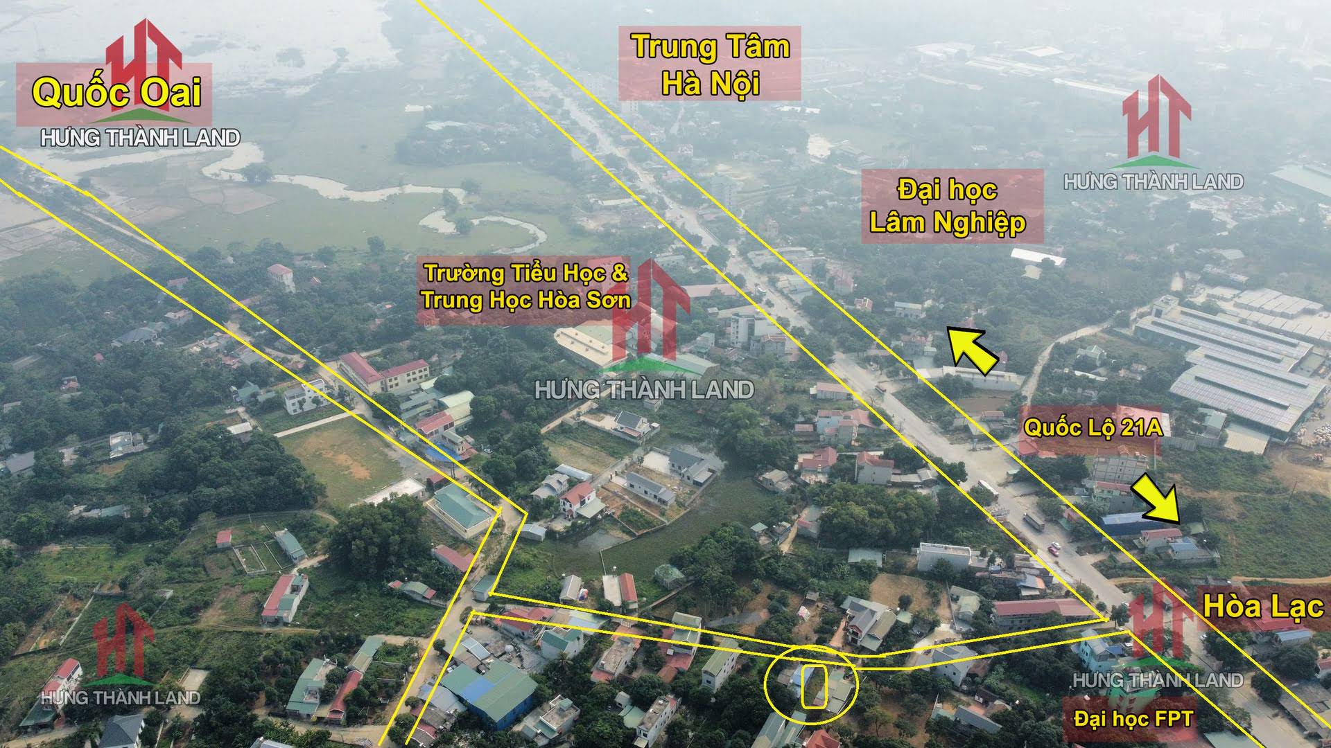 Hình ảnh Khó khăn gia đình muốn bán đất trả nợ mảnh đất 141.4m2 ở xã Hòa Sơn huyện Lương Sơn