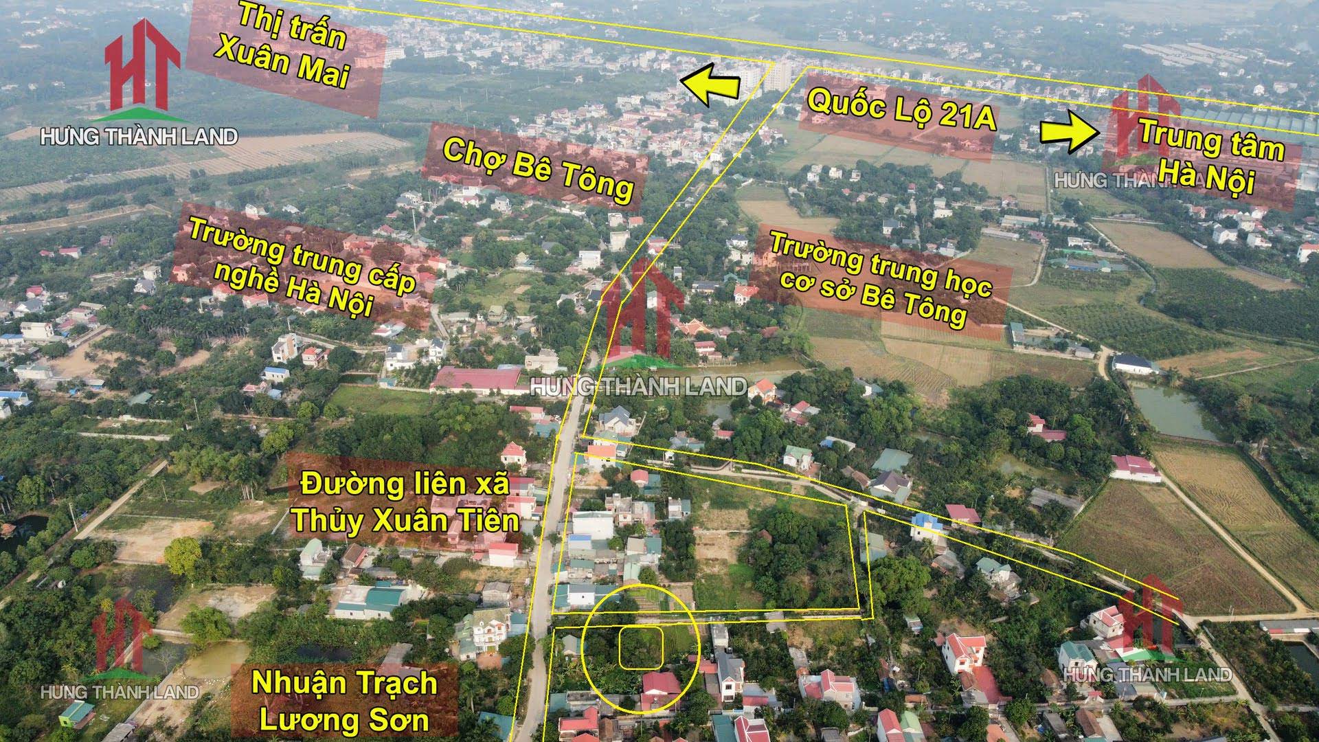 Hình ảnh Đất dân nghỉ dưỡng F0 ở thôn Xuân Linh xã Thủy Xuân Tiên 240m2