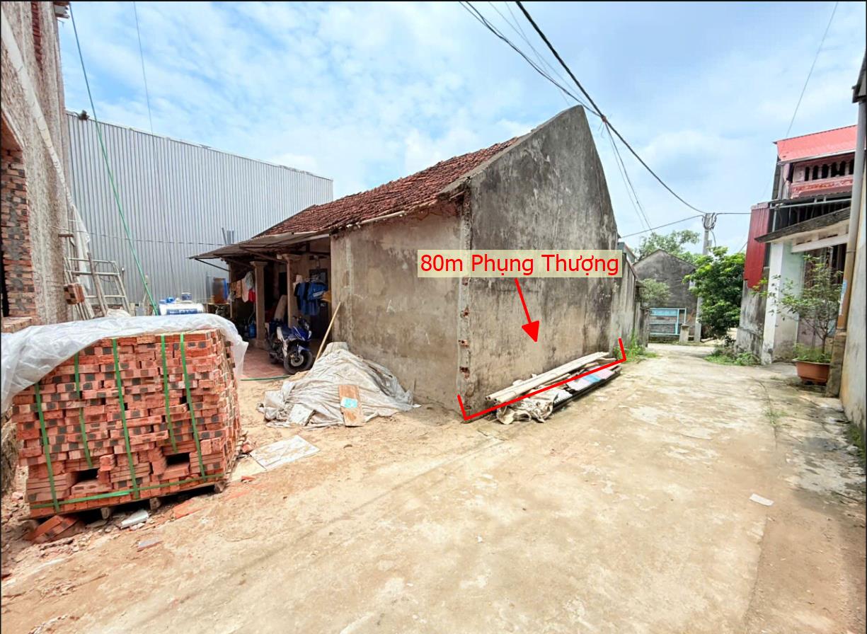 Hình ảnh Bán LÔ Đất Dân Cư Đông 80m Tại Phụng Thượng Phúc Thọ Bám Đường Bê Tông Dân Cư Đông Đúc Gần Chợ Trường Học Ủy Ban