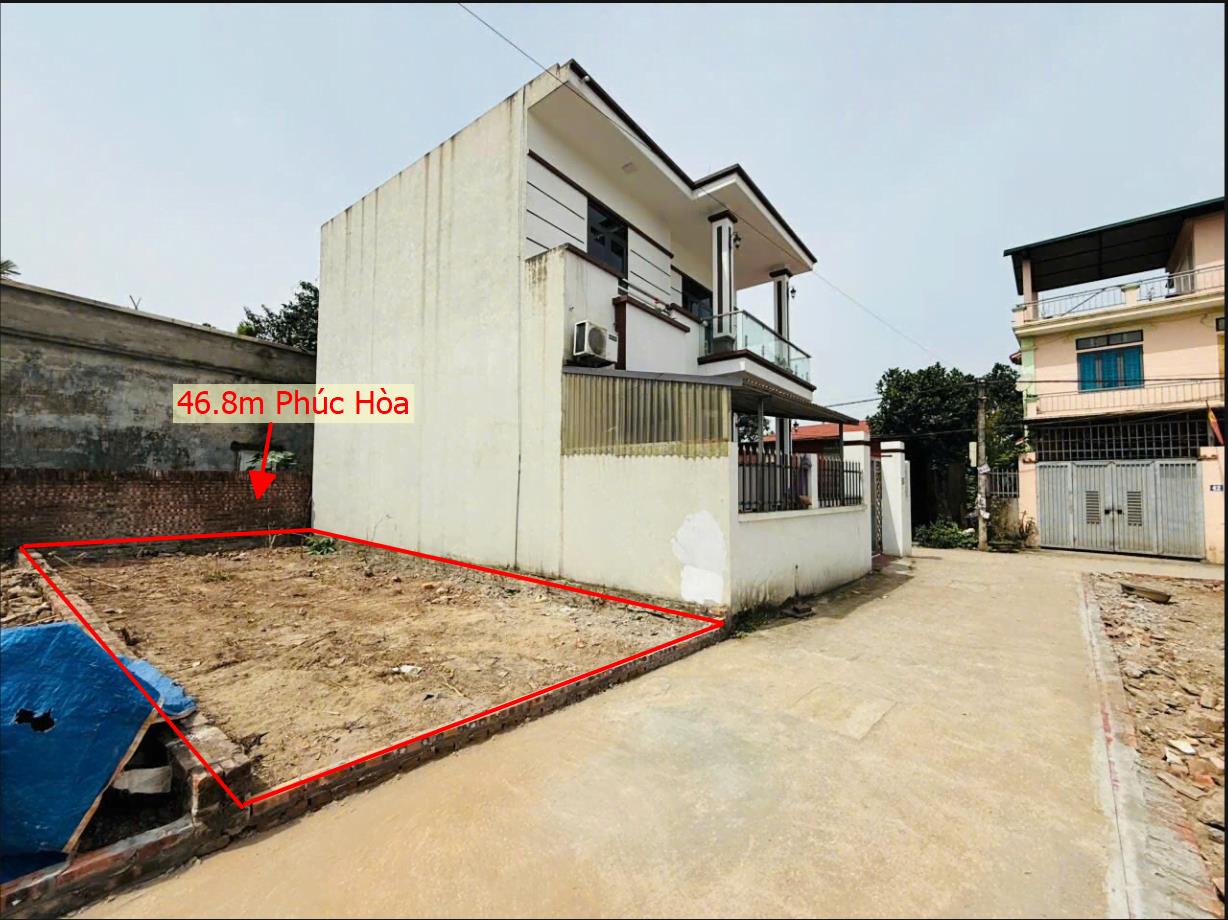 Hình ảnh Bán Lô Đất 46.8m Tại Phúc Hòa Phúc Thọ Bám Đường Be Tông Ô Tô Vào Tận Đất Dân Cư Đông Đúc Thân Thiện Phát Triển Sát Trục Liên Xã Giá Đầu Tư
