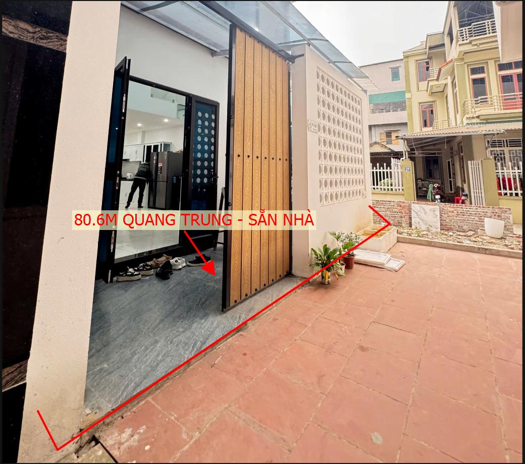 Hình ảnh Bán Lô Đất 80.6m Tại Quang Trung Sơn Tây Đã Sẵn Nhà 2 Tầng Đầy Đủ Tiện Nghi Dân Cư Xung Quang Đông Đúc Giá Hơn 2 Tỷ