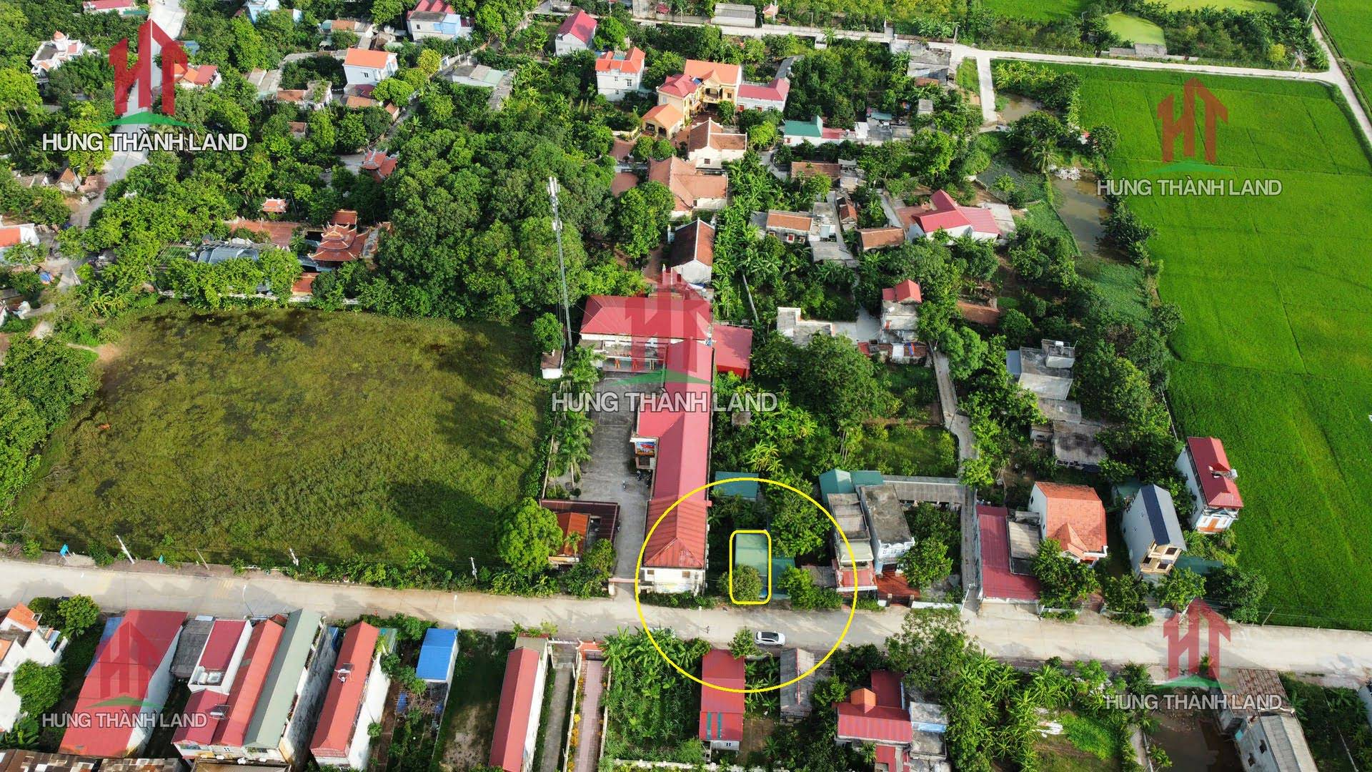 Hình ảnh Mảnh đất mặt đường kinh doanh đối diện nhà văn hóa bột xuyên Mỹ Đức chỉ hơn 1 tỷ