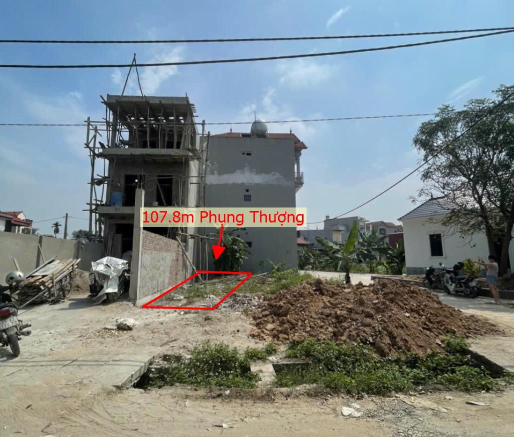 Hình ảnh Bán Lô Đất 107.8m Tại Phụng Thượng Phúc Thọ Bám Đường Bê Tông Ô Tô Vào Tận Đất Dân Cư Đông Đúc Giá Đầu Tư