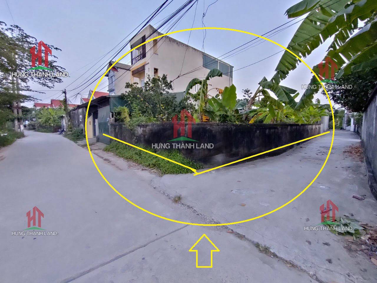 Hình ảnh Lô góc 200m2 mặt đường hàng hiếm ở thôn Bài Trượng xã Hoàng Diệu