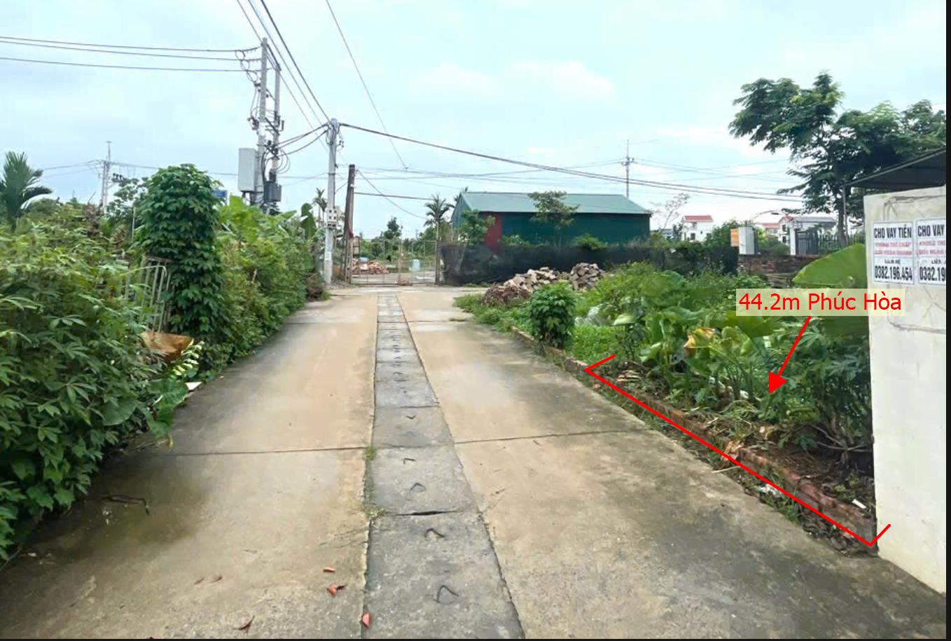 Hình ảnh Bán Lô Đất 44.2m Tại Phúc Hòa Phúc Thọ Bám Đường Bê Tông Ô Tô Vào Tận Đất Dân Cư Đồng Đúc Sổ Đỏ Pháp Lý Rõ Ràng Giá Đầu Tư