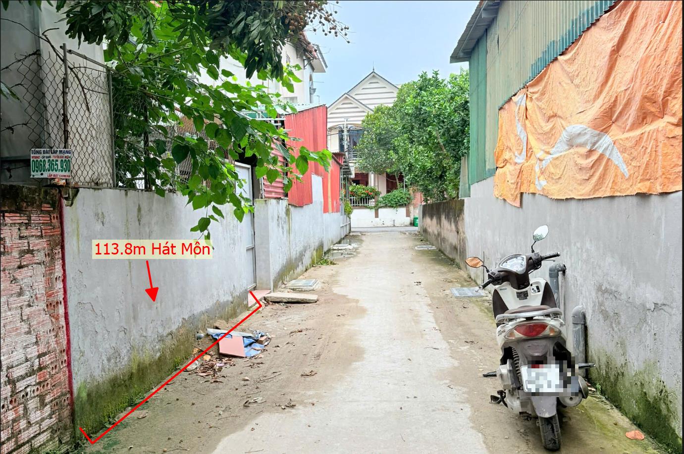 Hình ảnh Bán Lô Đất 113.8m Tại Hát Môn Phúc Thọ Bám Đường Be Tông Ô Tô Vào Tận Đất Dân Cư Đông Đúc Thân Thiện Gần Chợ Trường Học Giá Đầu Tư