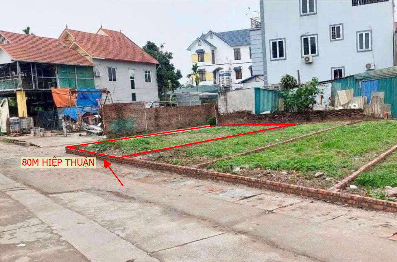 Hình ảnh Bán Lô Đất 80m Tại Hiệp Thuận Phúc Thọ Ô Tô Vào Tận Đất View Thoáng Mát Giá Đầu Tư