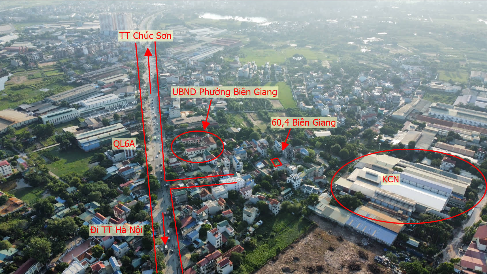 Hình ảnh Bán Đất Biên Giang Mặt Trục Chính Có Điểm Xe Bus Chạy Qua Sát QL6A