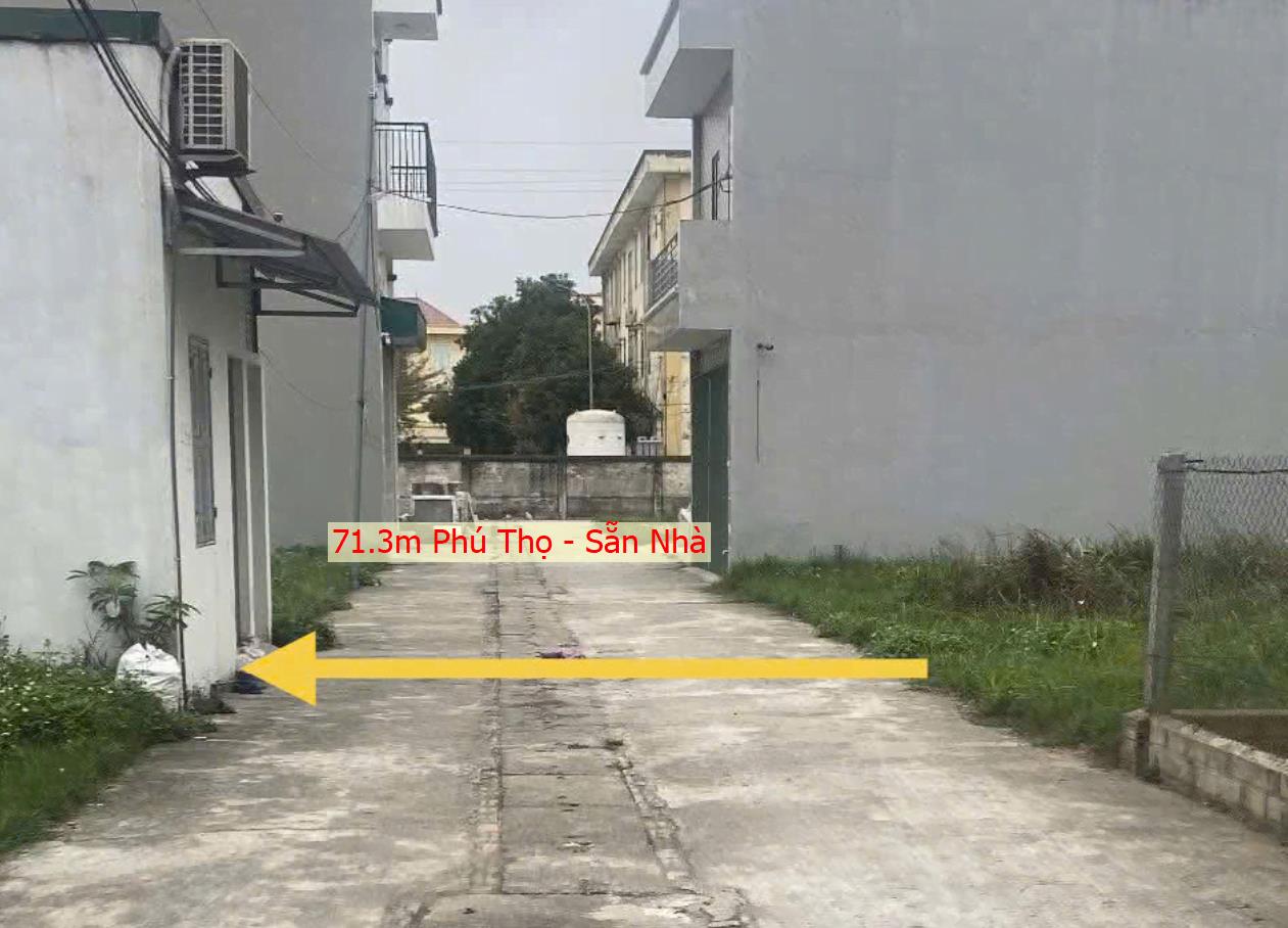 Hình ảnh Bán Lô Đất 71.3m Tại TT Phúc Thọ Bám Đường Bê Tông Ô Tô Vào Tận Đất Dân Cư Đông Đúc Giá Đầu Tư