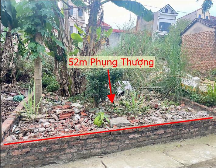 Hình ảnh Bán Lô Đất 52m Tại Phụng Thượng Bám Đường Bê Tông Ô Tô Vào Tận Đất Dân Cư Đông Đúc Giá Đầu Tư