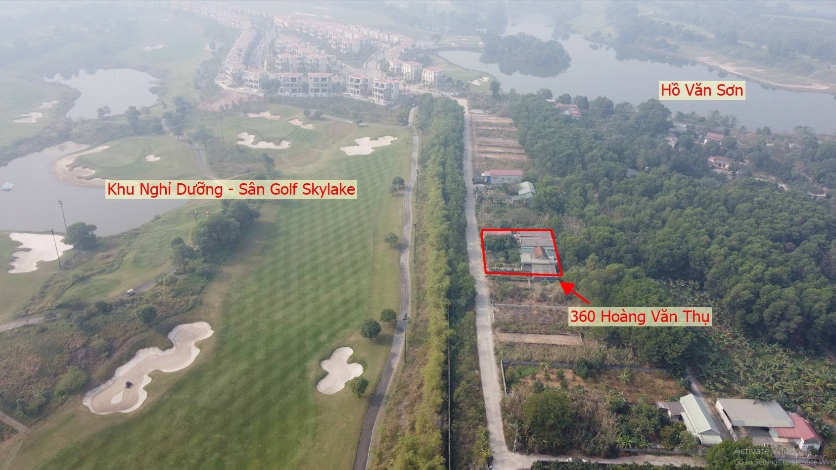 Hình ảnh Bán Đất Tái Định Cư Hoàng Văn Thụ Đối Diện Sân Golf Skylake Sát Hồ Văn Sơn Cực Đẹp