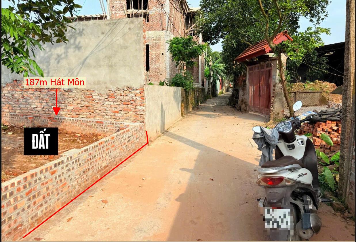 Hình ảnh Bán Lô Đất 187m Tại Hát Môn Phúc Thọ Bám Đường Bê Tông Ô Tô Vào Tận Đất Dân Cư Đông Đúc Thân Thiện Giá Đầu Tư
