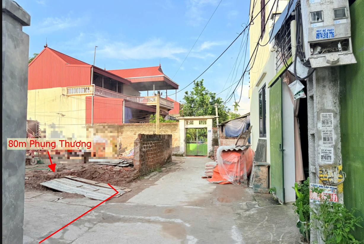 Hình ảnh Bán Lô Đất 80m Tại Phụng Thượng Phúc Thọ Bám Đường Bê Tông Dân Cư Đông Gần Chợ Trường Học Giá Đầu tư