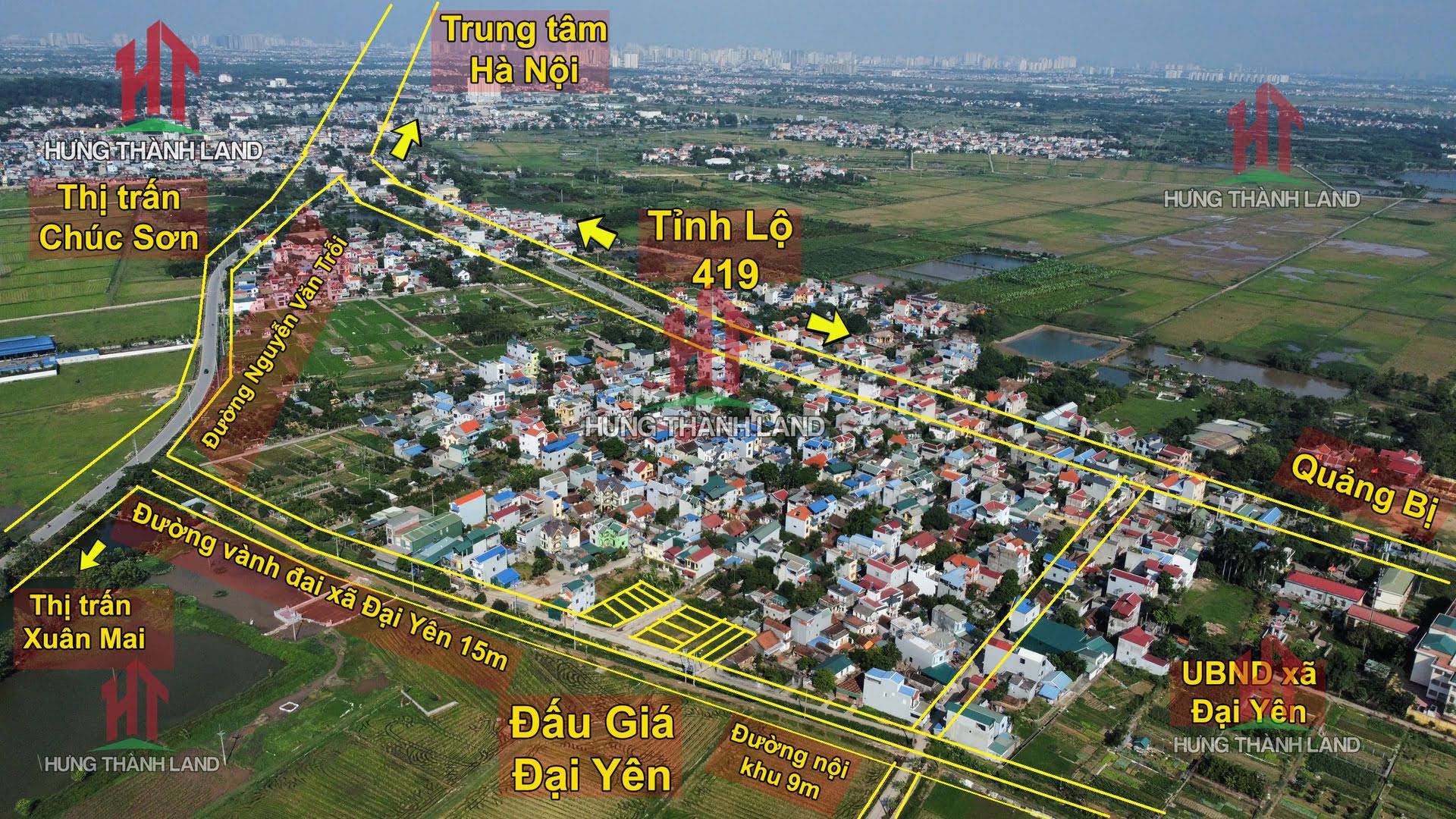 Hình ảnh Siêu phẩm Đất Đấu Giá Đại Yên Hot Nhất Chương Mỹ năm 2022 chỉ 1,x tỷ