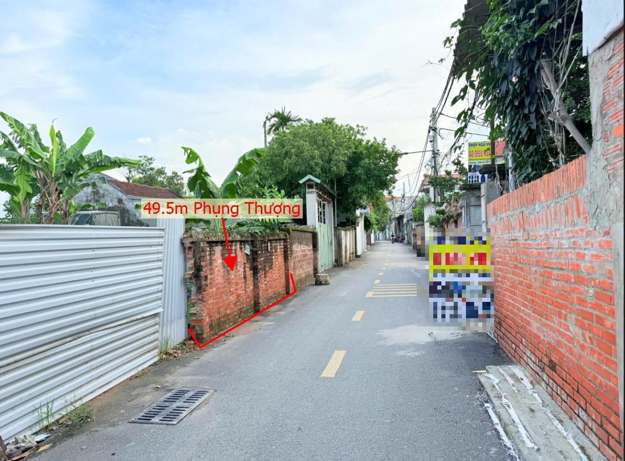 Hình ảnh Bán Lô Đất 49.5m Tại Phụng Thượng Phúc Thọ Bám Đường Bê Tông Ô Tô Vào Tận Đất Phù Hợp Kinh Doanh Buôn Bán Dân Cư Đông Đúc Giá Đầu Tư
