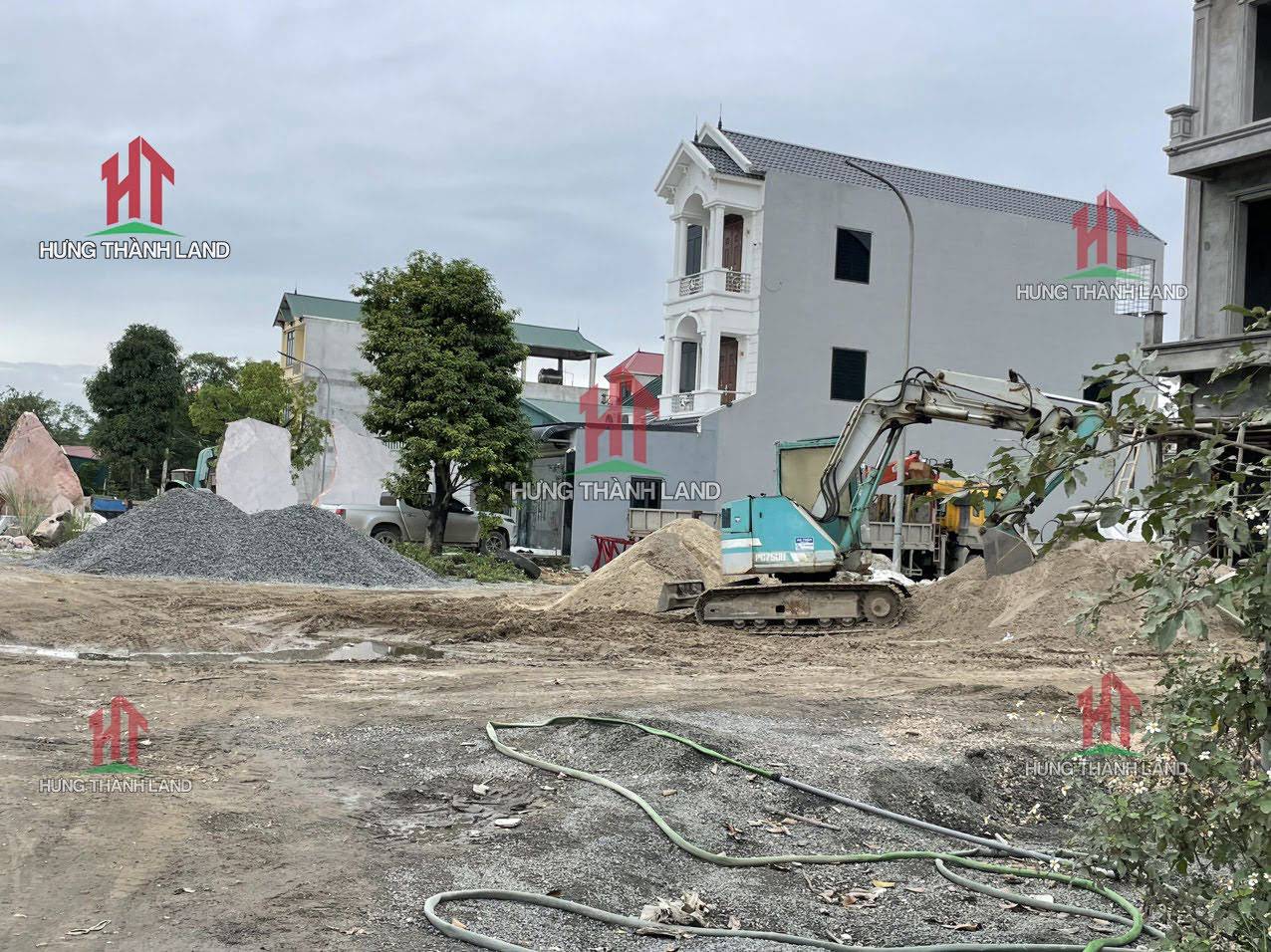 Hình ảnh Lô đất mặt đường kinh doanh 75,82m2 ở xã Tân Tiến huyện Chương Mỹ