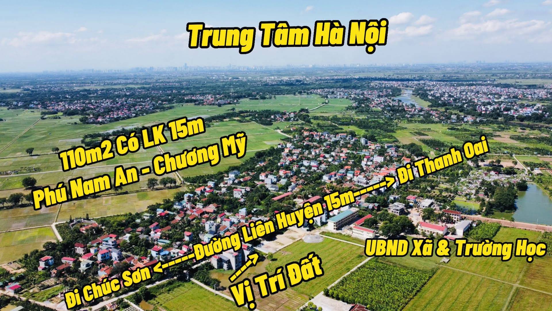 Hình ảnh Bán Đất Đấu Giá Trục Liên Huyện Chương Mỹ Thanh Oai Tại Phú Nam An