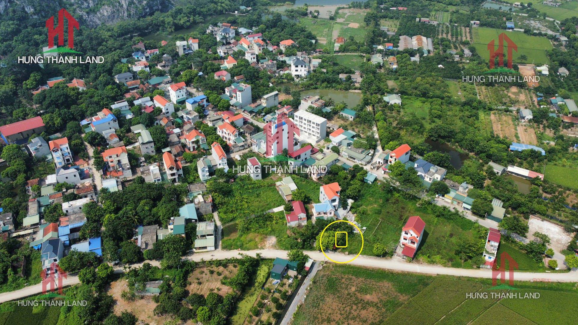 Hình ảnh Mảnh đất lô góc 2 mặt tiền ở xã Phụng Châu Diện tích 54,3m2 giá chỉ 1,x tỷ