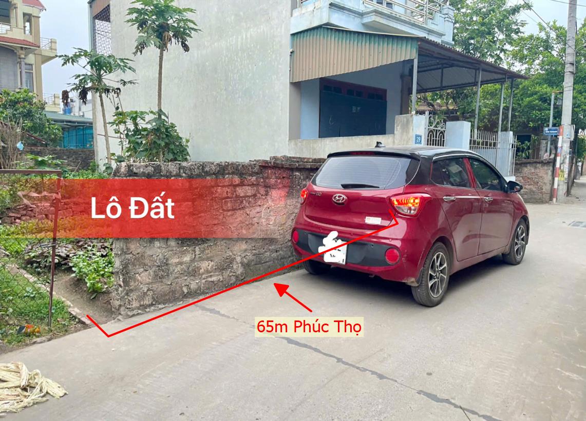 Hình ảnh Bán Lô Đất 65m Tại Phúc Thọ Bám Đường Bê Tông Ô Tô Vào Tận Đất Đường Thông Tứ Phía DÂn Cư Đông Đúc Giá Đầu Tư